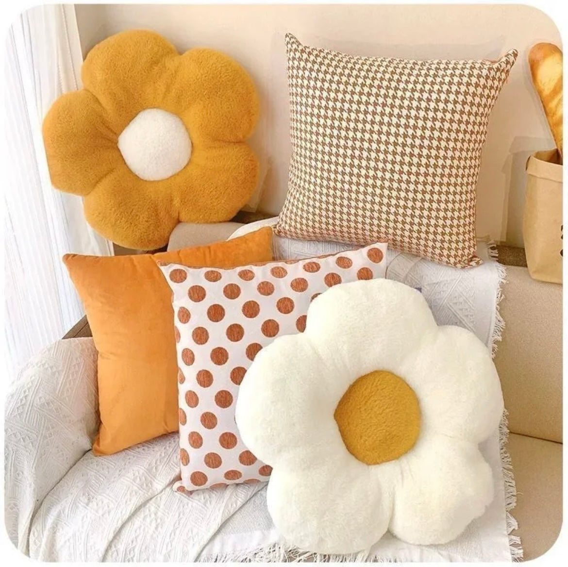 $29.99 Flower backrest